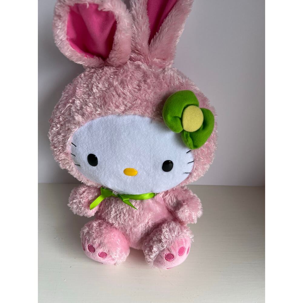 Hello Kitty Sanrio Bunny 15 Inch Plush Pink Ty Stuffed Animal use